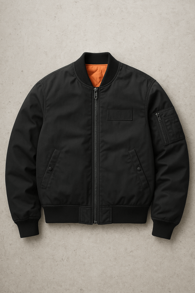 Áo Khoác Bomber Nam – Biểu Tượng Cá Tính Và Phong Cách Của Thời Trang Hiện Đại