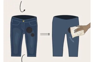 Quần Jean Bị Dính Màu Phải Làm Sao?