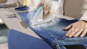 Quần Jean Bị Giãn Đầu Gối